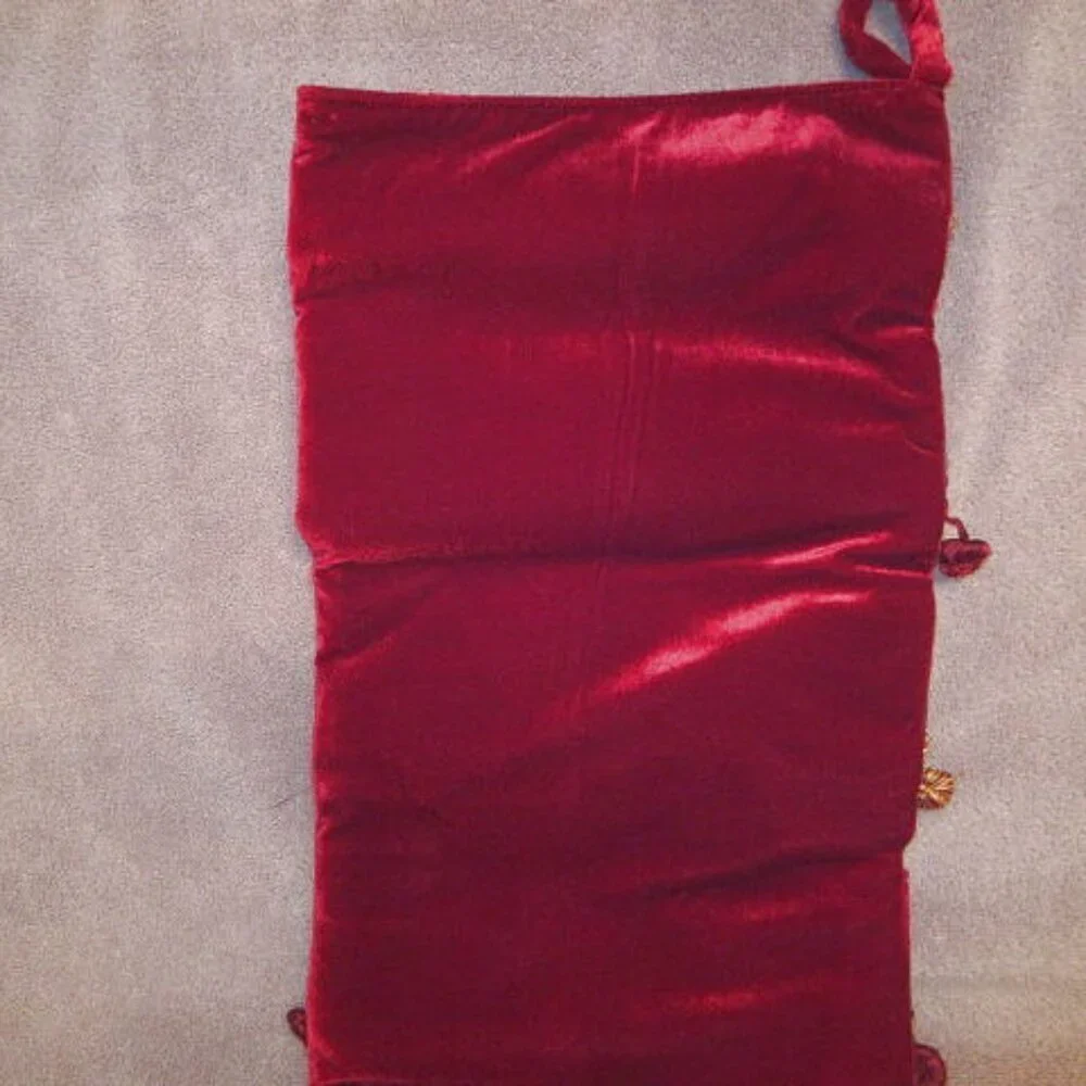 Vtg Jumbo Christmas Stocking 33